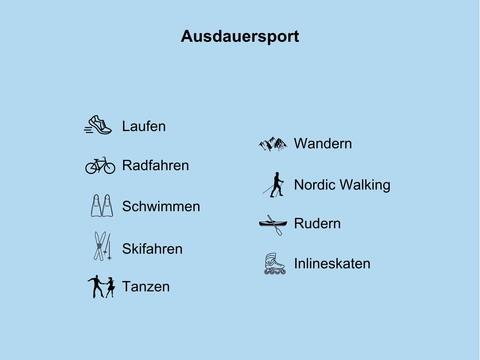 Arten von Ausdauersport – © Canva