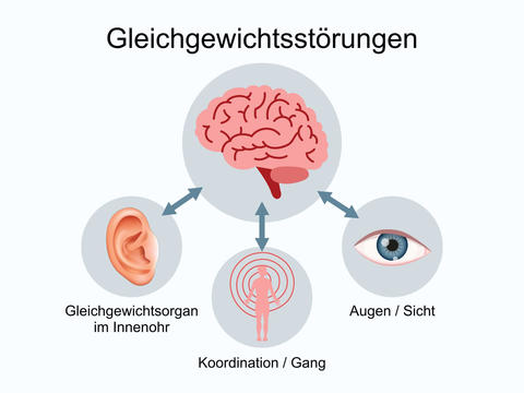 Störungen des Gleichgewichts - © Canva