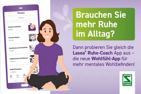 Lasea Ruhe Coach App - © Schwabe