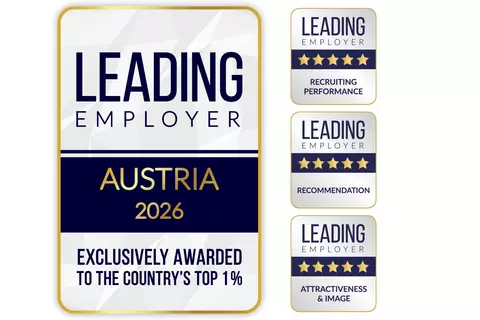 Leading Employer Austria 2026 Siegel
