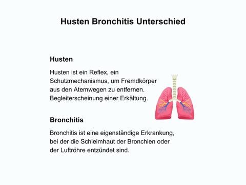Harmloser Husten oder Bronchitis? - © Canva