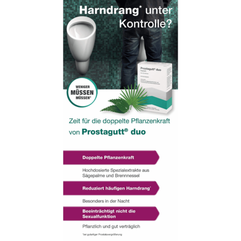 Ratgeber Harndrang Prostagutt Duo