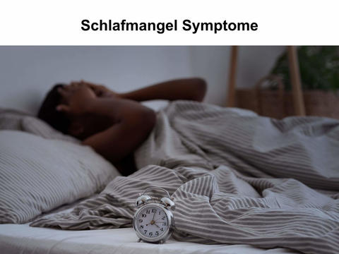 Schlafmangel Symptome – © Canva