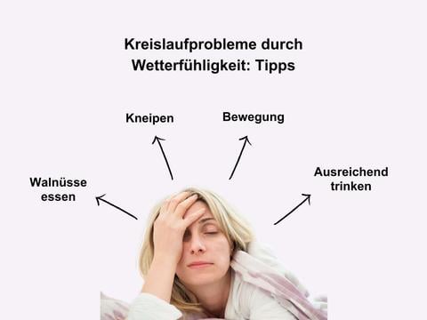 Kreislaufprobleme durch Wetterfühligkeit: Tipps, die Ihnen helfen können - © Canva