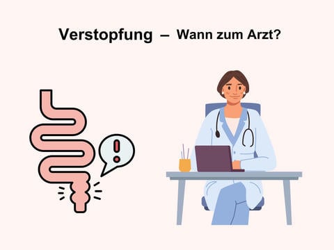 Verstopfung (Obstipation)- Wann soll oder muss man zum Arzt? - © Canva