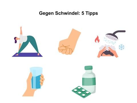 Gegen Schwindel: 5 Tipps - © Canva
