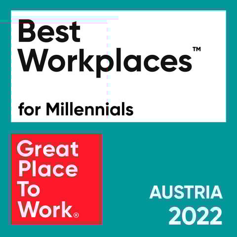Best Workplaces for Millennials Austria 2022 – © Great Place to Work