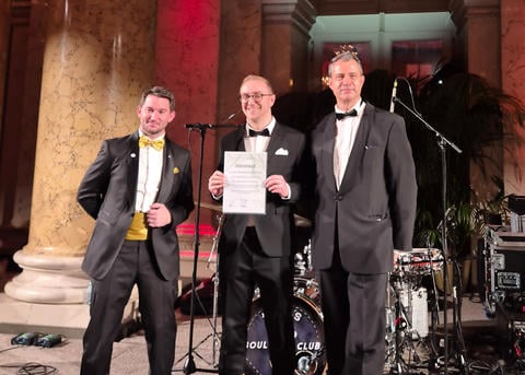 Schwabe Phytoforschungspreis Preisverleihung Martin Kraus - © Schwabe Austria