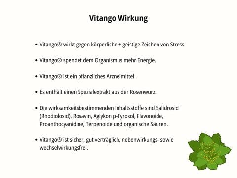 Die Wirkung von Vitango - © Canva