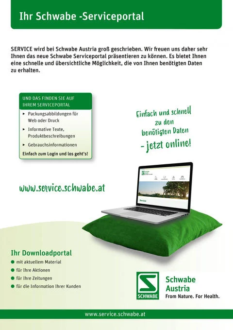 Service Download Portal - © Schwabe Austria