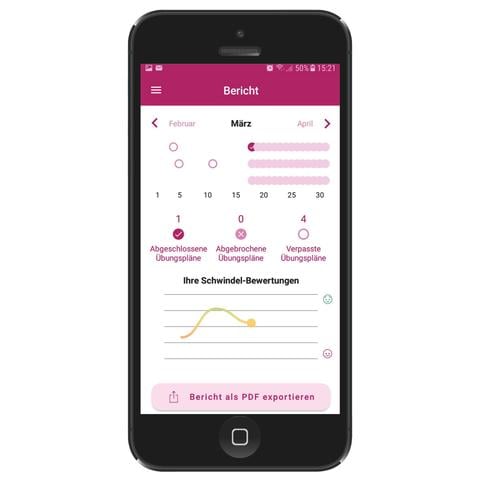 Schwindel App Bericht - © Schwabe