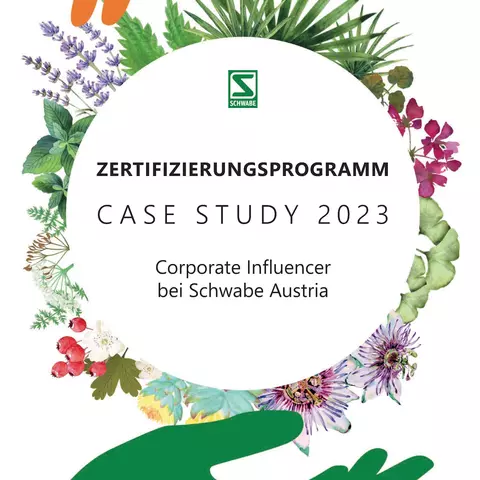 Case Study zum Corporate Influencer Zertifizierungsprogramm - © Schwabe Austria 