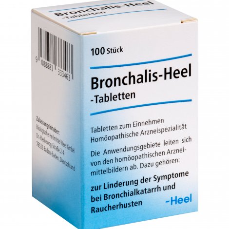 Bronchalis-Heel-Tabletten - Bronchalis-Heel® helfen bei Beschwerden von Bronchialkatarrhen und Raucherhusten – © Brigitte Gradwohl